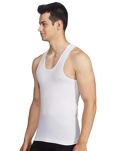 RUPA JON RN WHITE VEST PACK OF 4