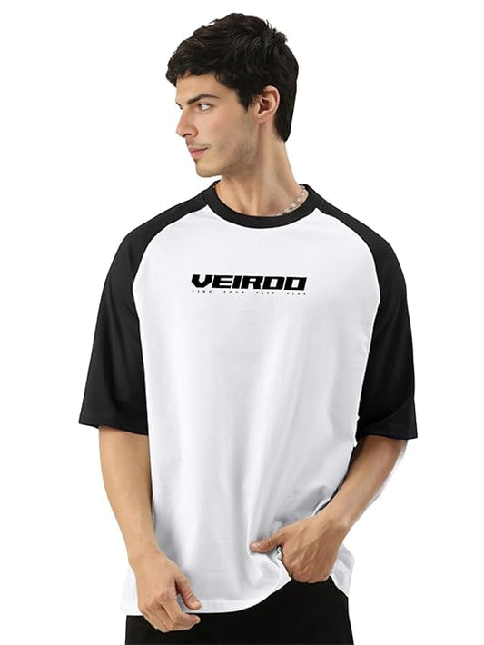 Oversized Cotton Men's Logo T-Shirt